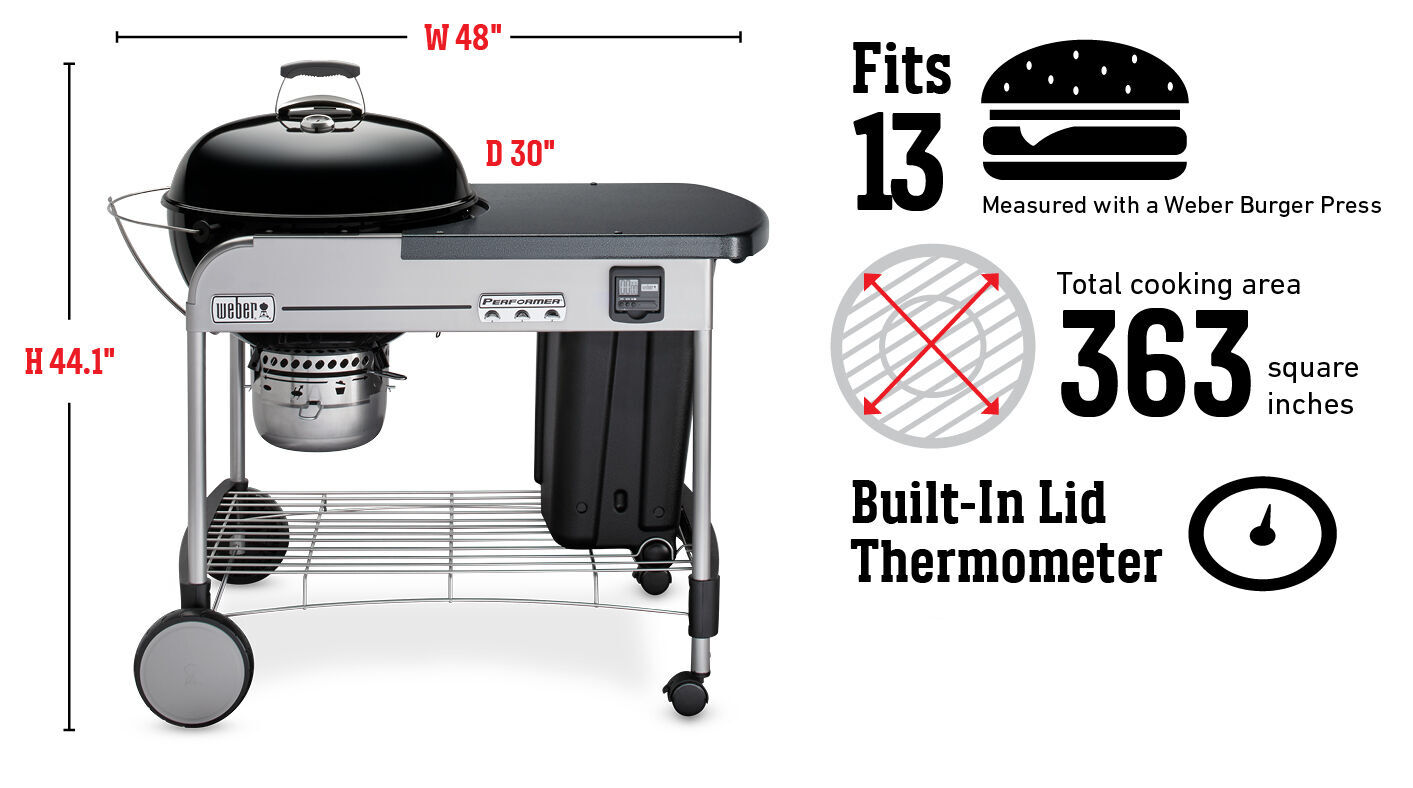 Performer Premium GBS Charcoal Grill 57cm