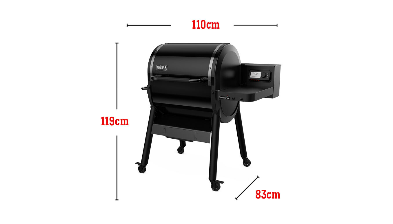 Barbecue à pellets SmokeFire EPX4 édition Stealth