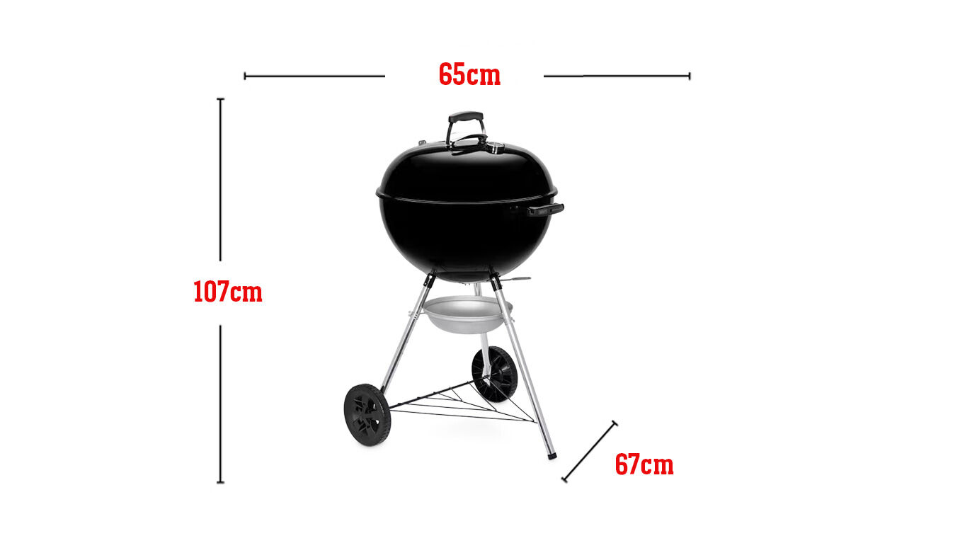 Original Kettle E-5710 Charcoal Barbecue 57 cm