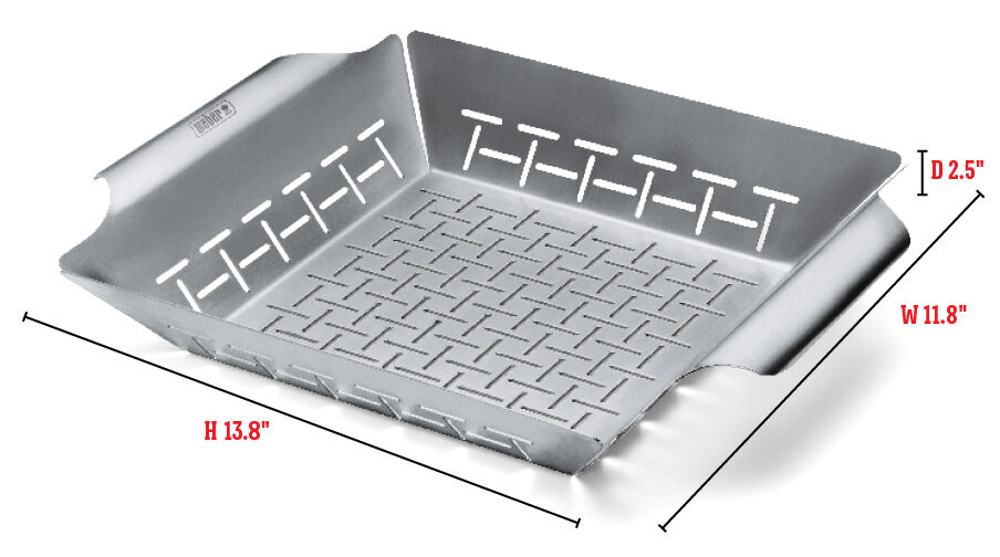 Deluxe Grilling Basket - Large Deluxe Grilling Basket - Large