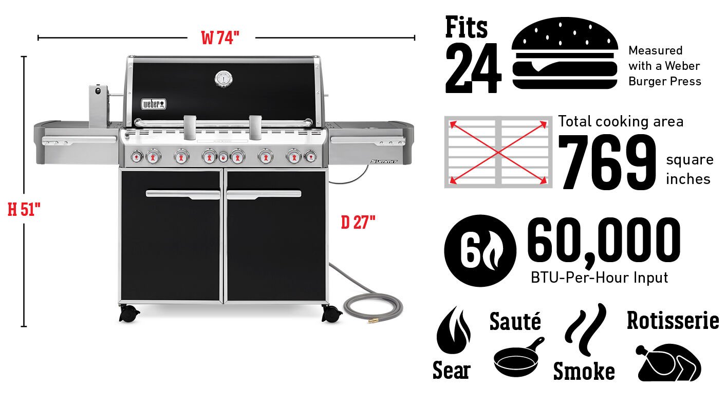 Weber e670 store