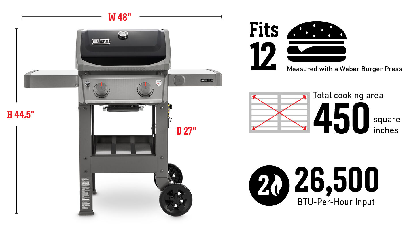 Weber Spirit II E-210 | Gas Grill
