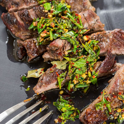 Entraña con Chimichurri Picante-view 2