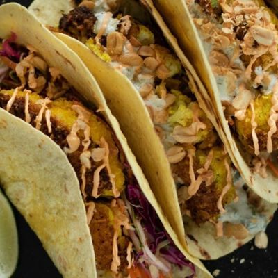 Vegetarisk p&aring; grillen-view 1