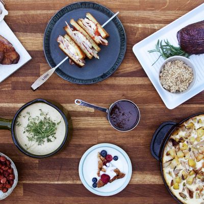 Winterlicher Grillgenuss-view 1