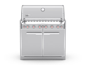 Weber Summit 6 burner gas BBQ - Stainless Steel - LP gas
