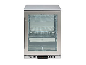 Single-door alfresco bar fridge - stainless steel
