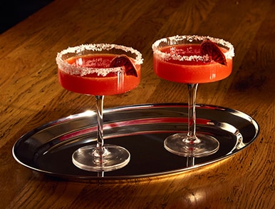 Barbecue Brûléed Blood Orange Margs