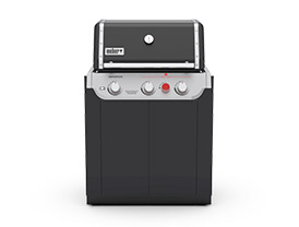 Weber Genesis 3 burner gas built-in BBQ - Black - LP gas