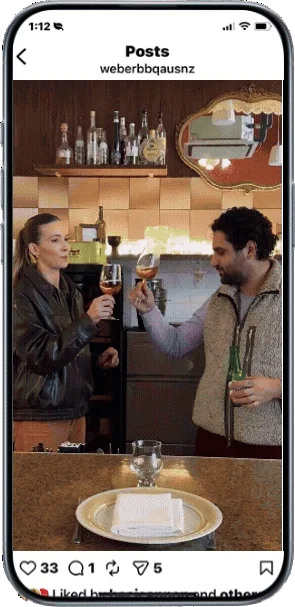 Animated social post from Baba’s Place