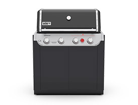 Weber Genesis 4 burner gas built-in BBQ - Black - Natural gas