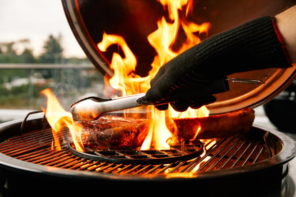 Guests mingling at a Grill Academy event