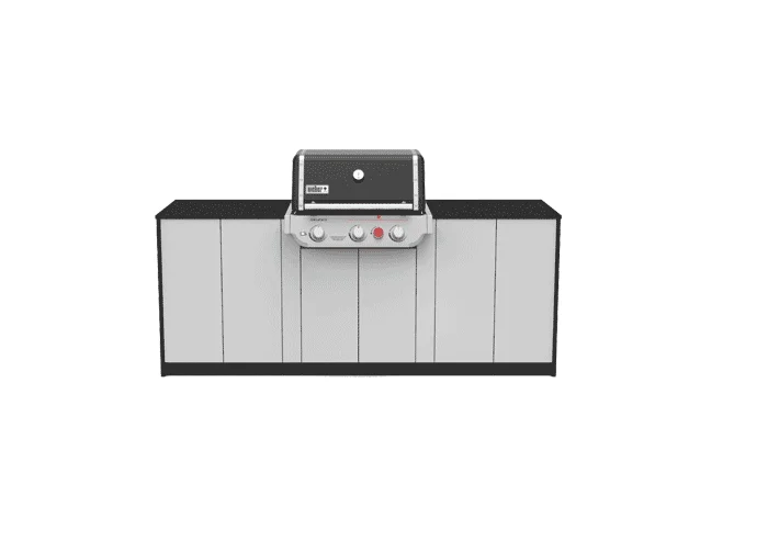 Weber Genesis Built-in outdoor kitchen