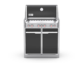 Weber Summit 4 burner gas BBQ - Black - LP gas