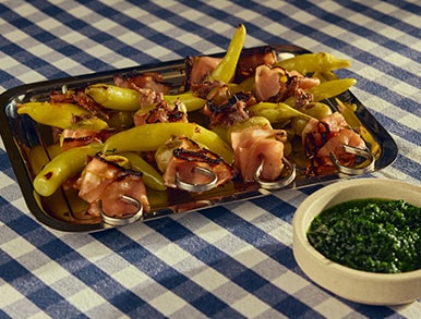 Grilled Antipasti Skewers
