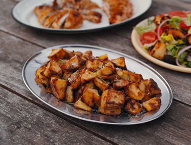 Crispy Salt and Vinegar Roasties