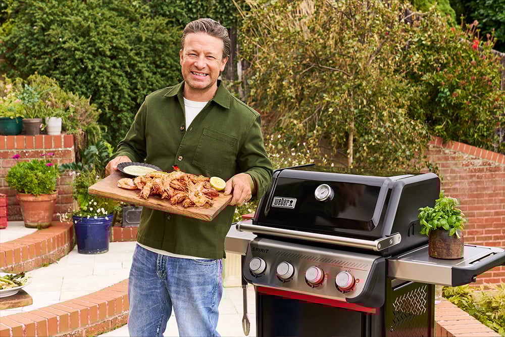 Check out the delicious new recipes from Jamie Oliver and Weber