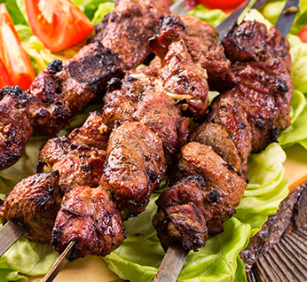 Lucky Lamb Skewers