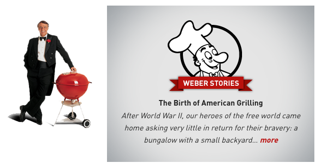 weber original kettle image George Stephen