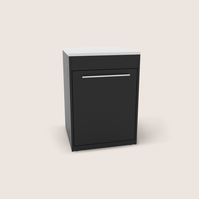 Door Module with one door in black