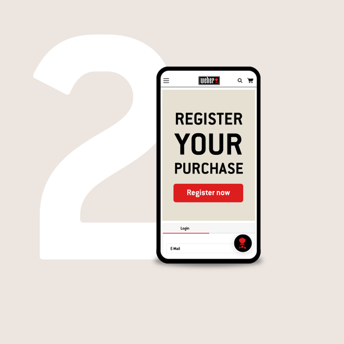 2. REGISTER YOUR BARBECUE