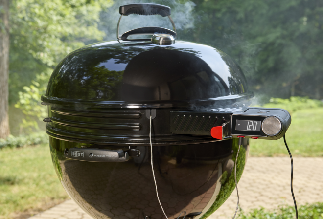 Weber Kettle Smart Ring connected charcoal grill