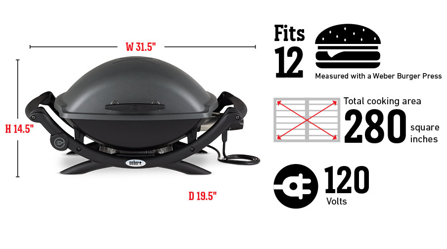 Elektrický gril Weber® Q 2400