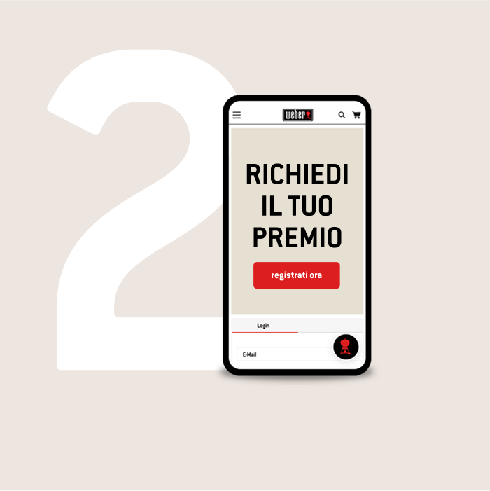 2. RICHIEDI IL TUO PREMIO