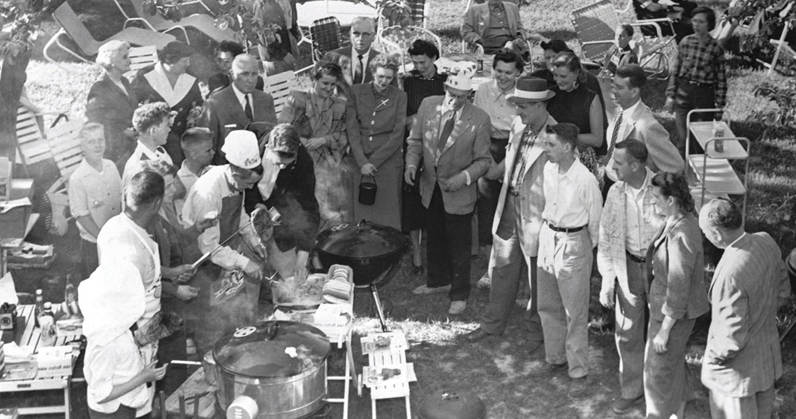 De start van de wereldwijde barbecuecultuur De start van de wereldwijde barbecuecultuur