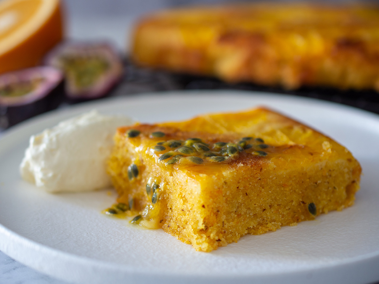  Orange Polenta Cake