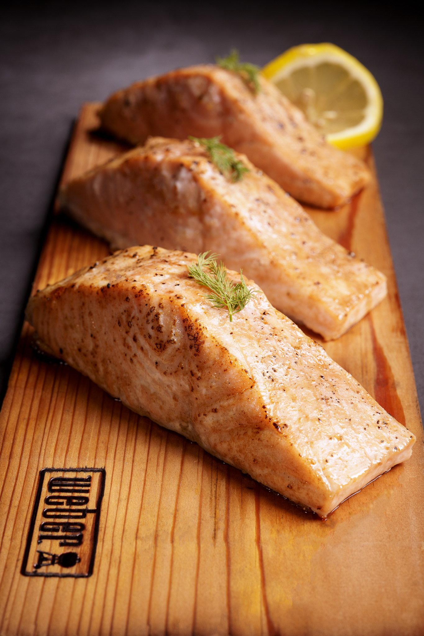  Cedar Plank King Salmon Filet
 
