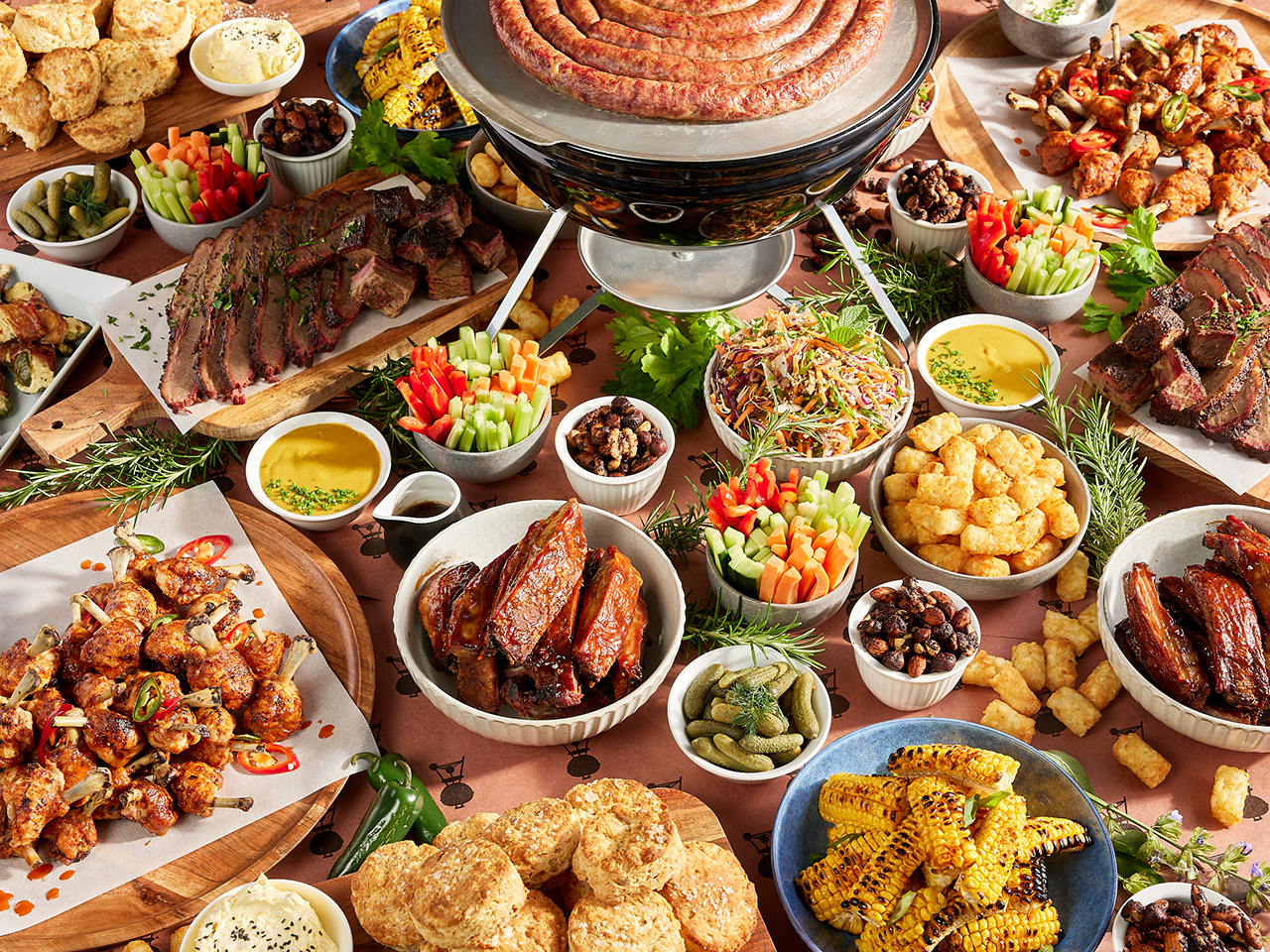  The Ultimate Barbecue Grazing Table

