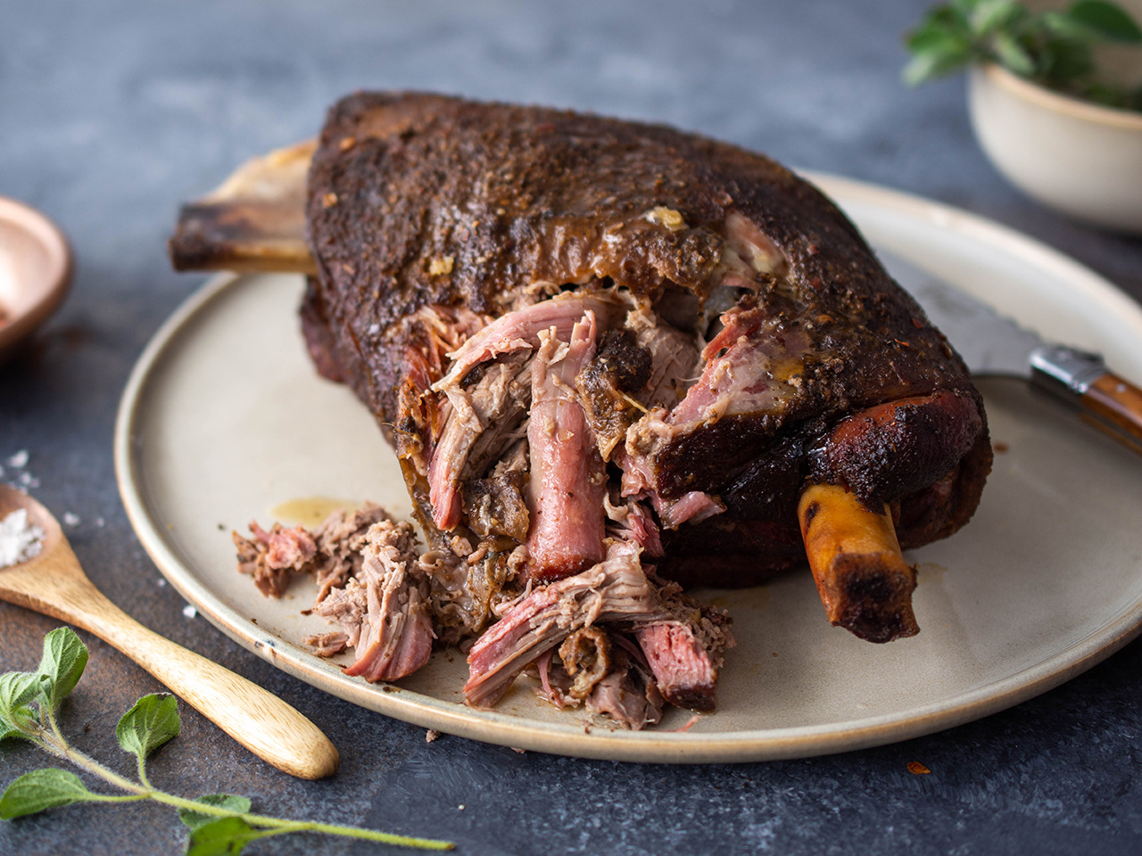  Slow Cooked Clare Valley Lamb Shoulder

