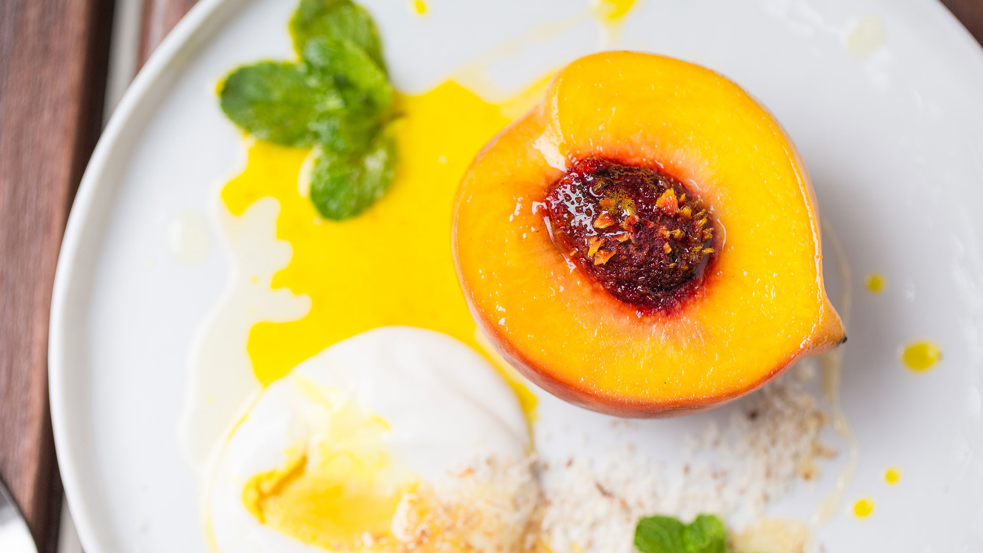  Duraznos al vino Blanco