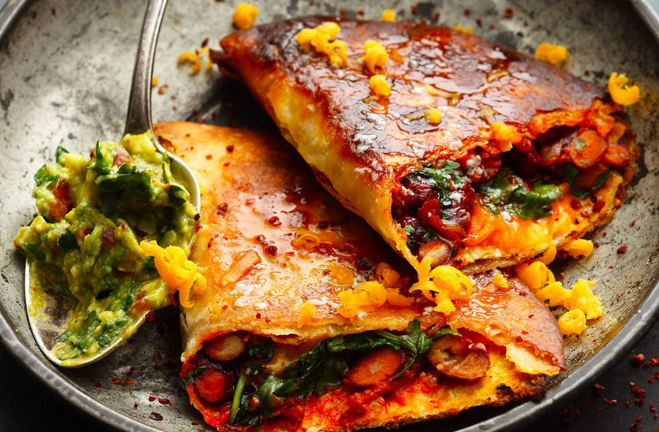  Quesadillas végétarienne - Mexico



