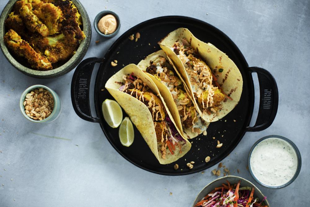  Krokante bloemkool taco&rsquo;s


