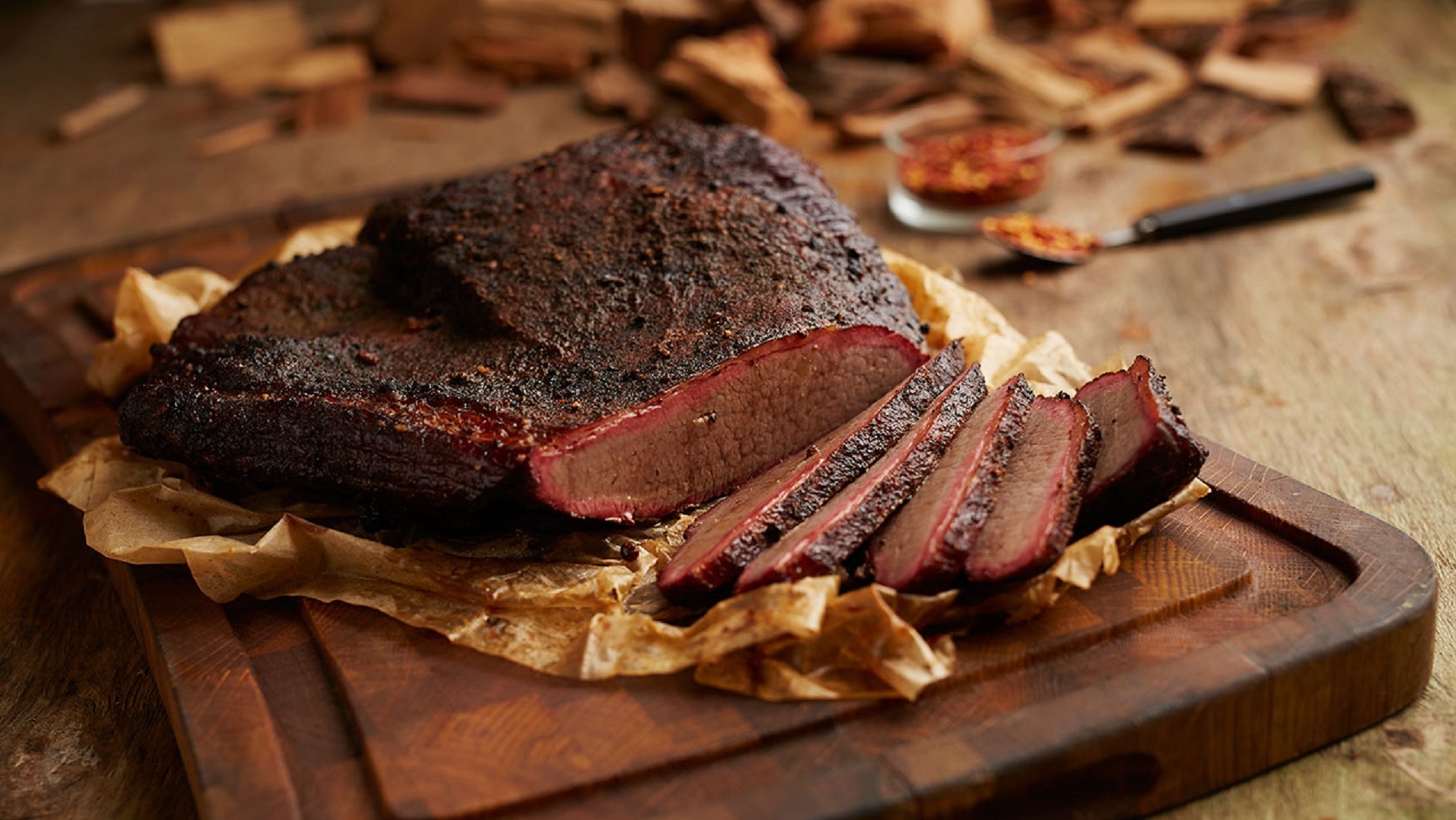  Gerookte brisket



