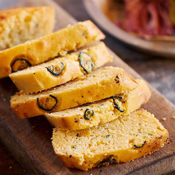  Maisbrot mit Jalapenos

