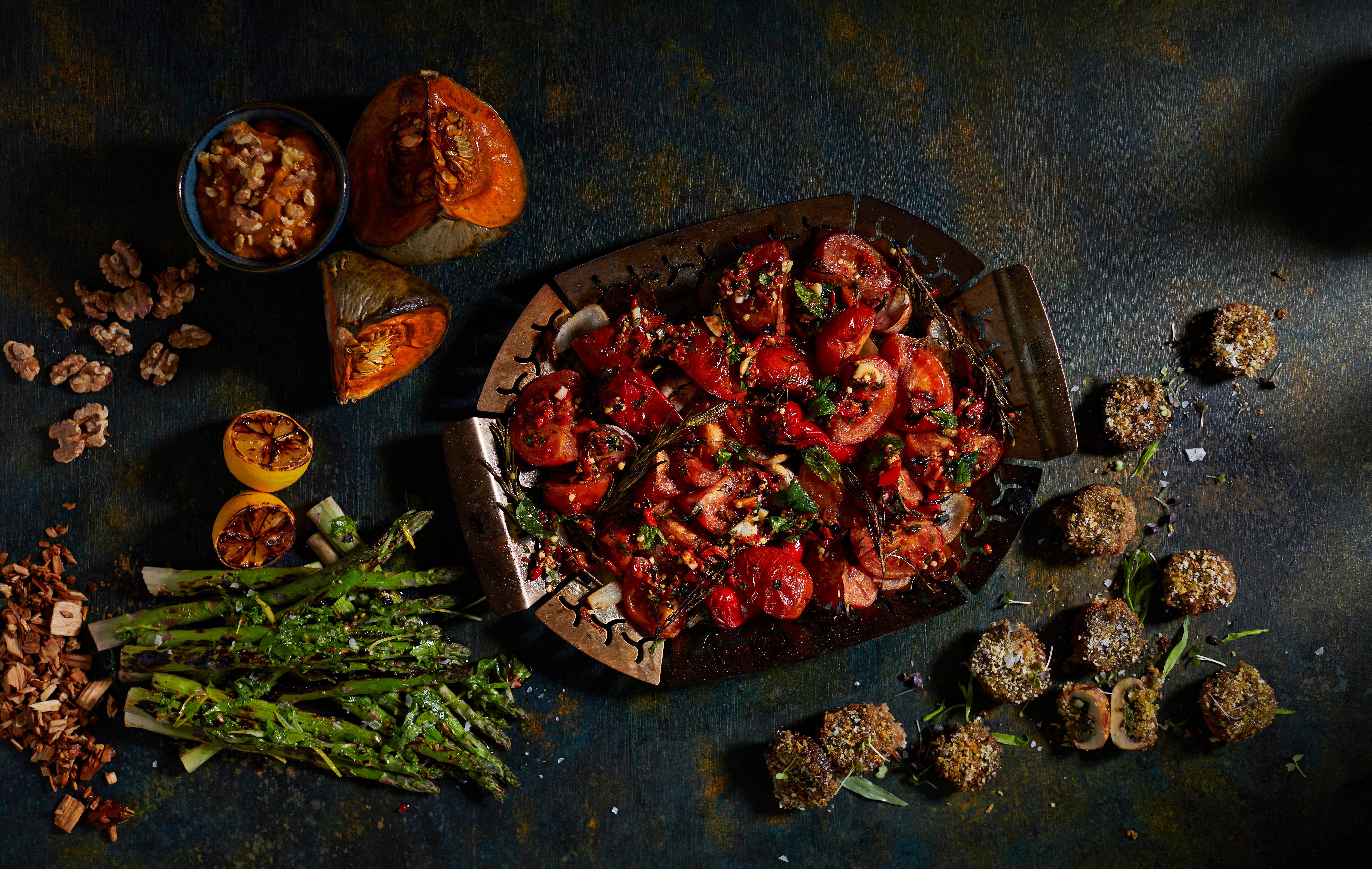  Smoke House seizoensgroenten

