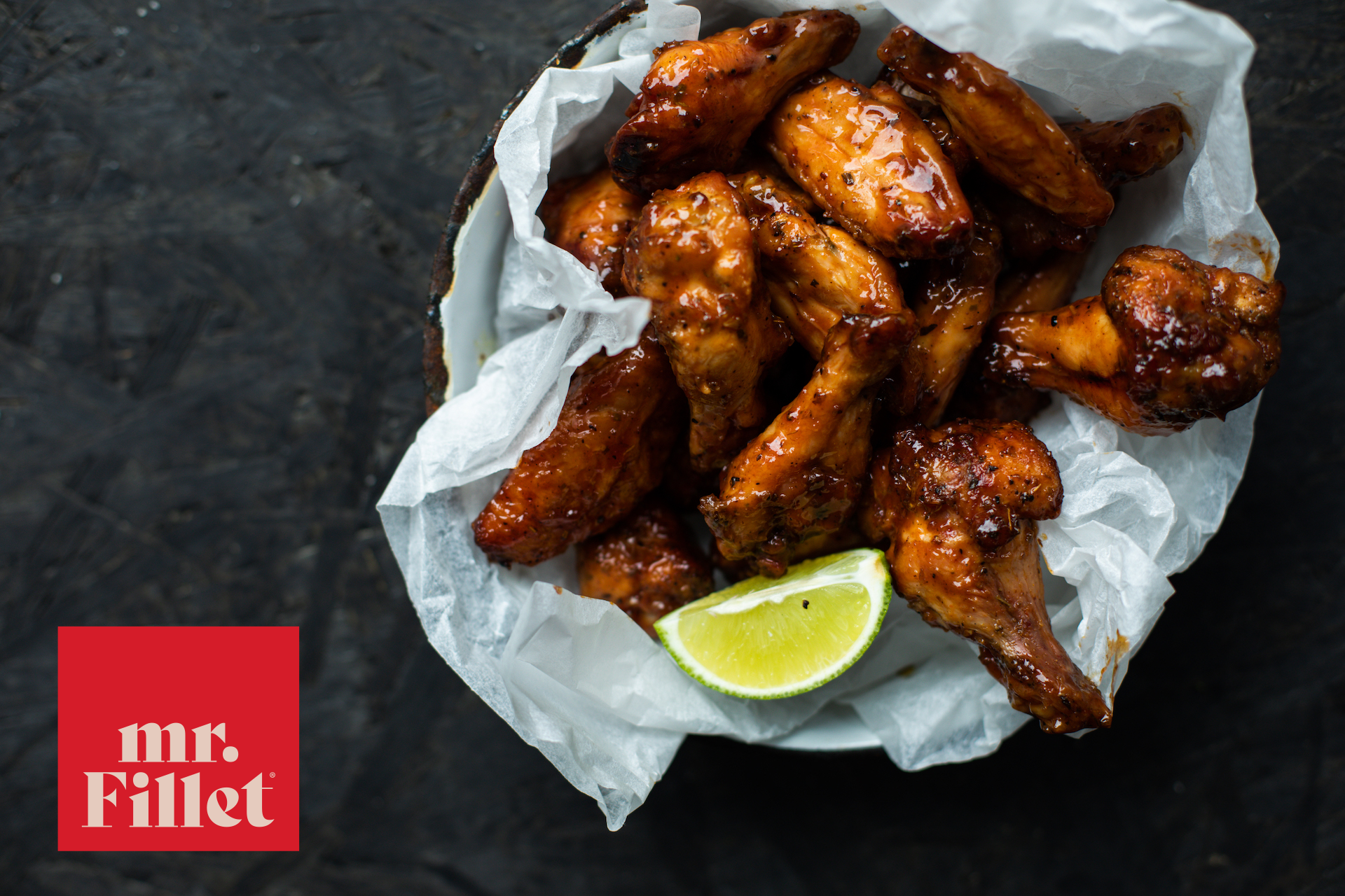  Maple Bourbon kippenvleugels

