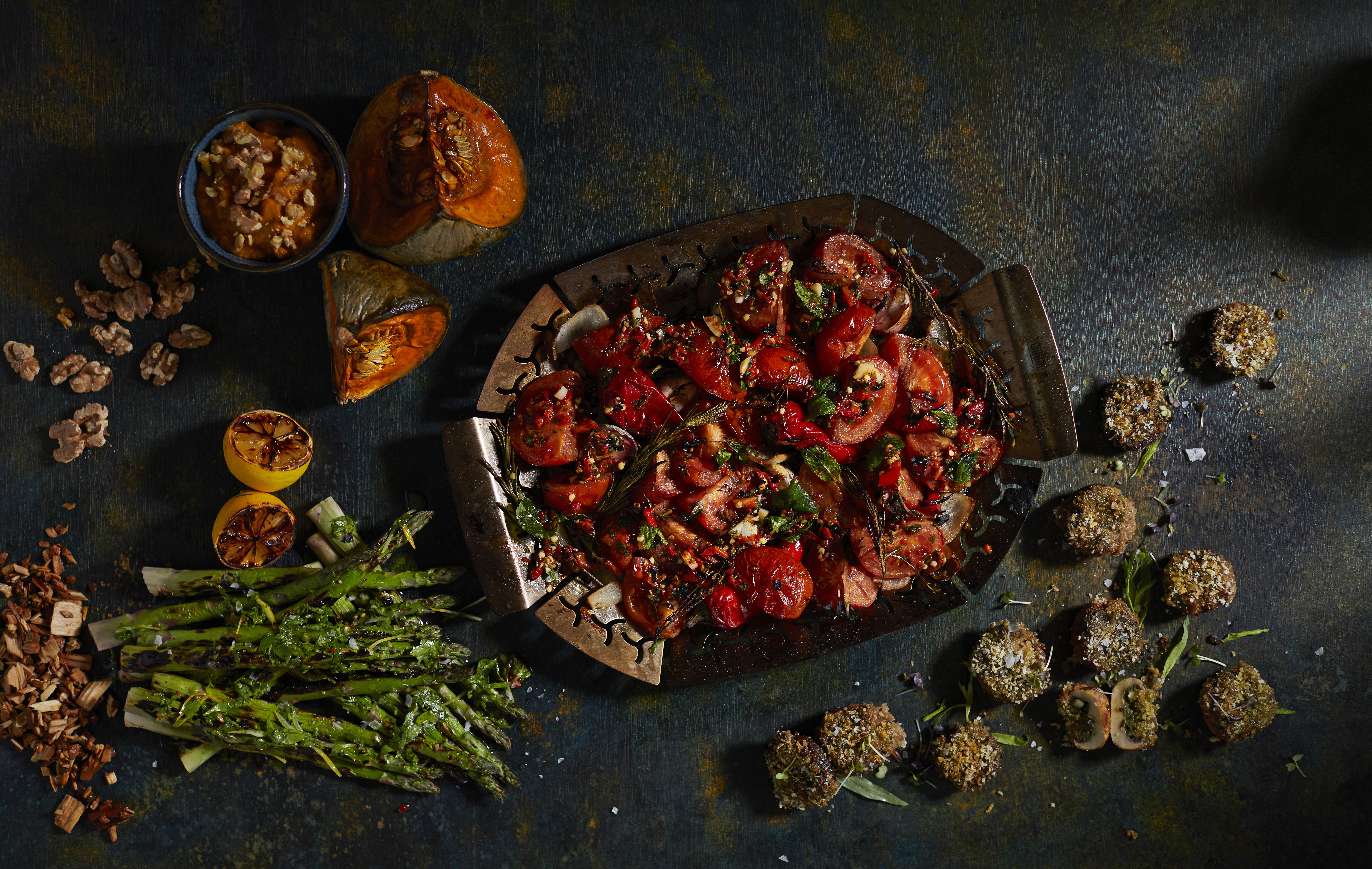  Smoke House seizoensgroenten

