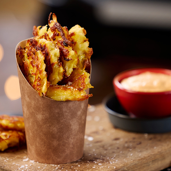  Kartoffelpuffer mit Chipotle Mayo

