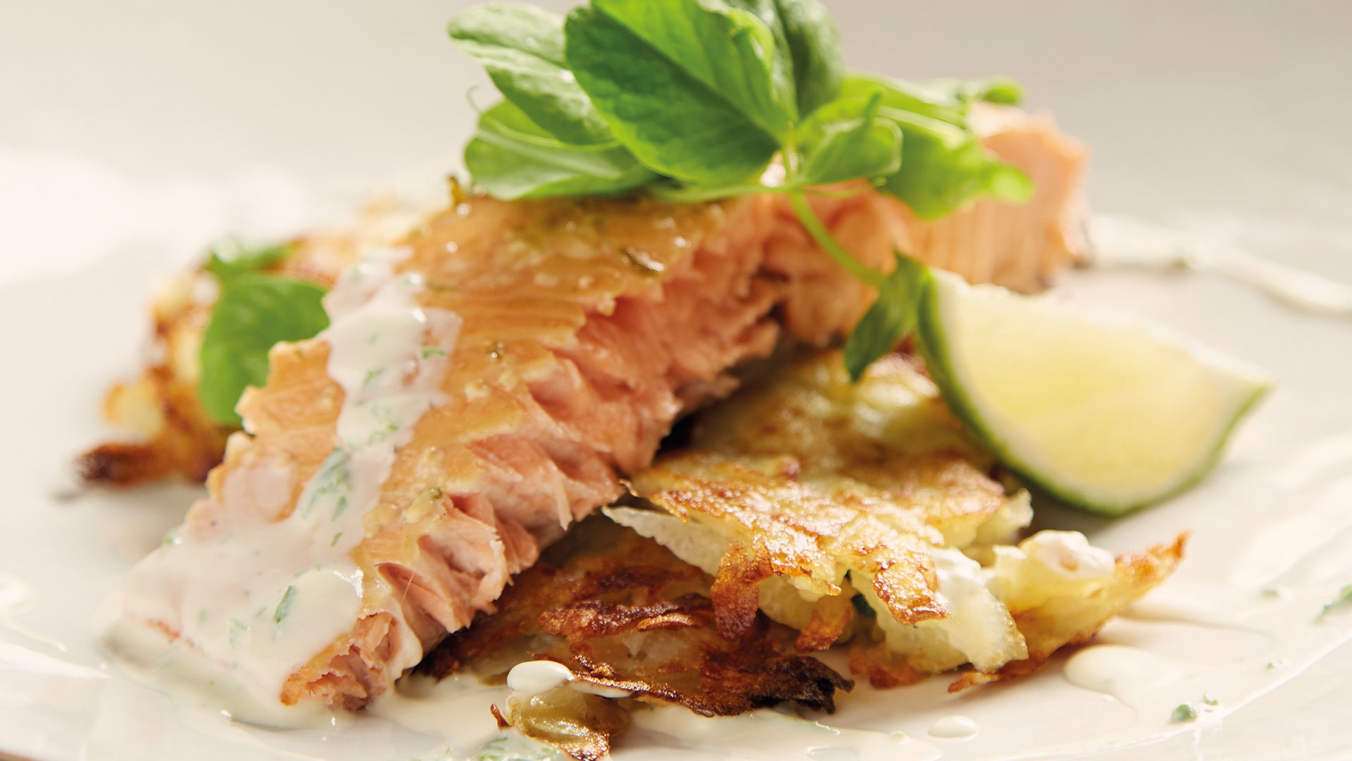  Saumon croustillant


