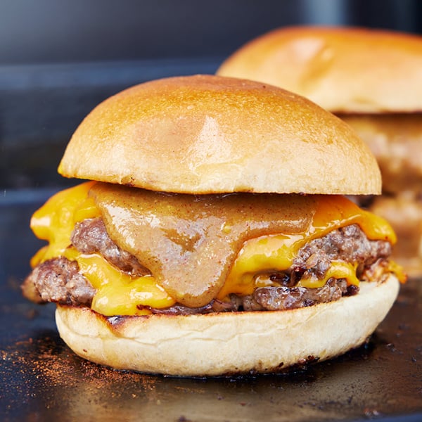  Smashed Oklahoma Fried Onion Burger


