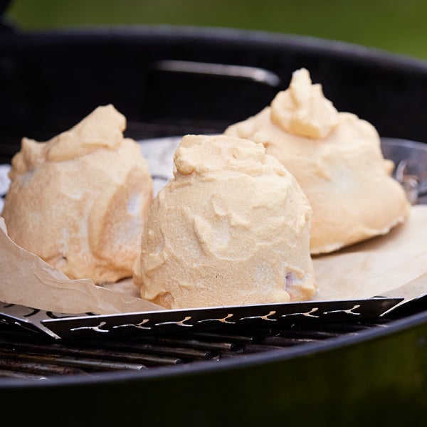  Salt Baked Potatos mit Mojo Rojo So&szlig;e


