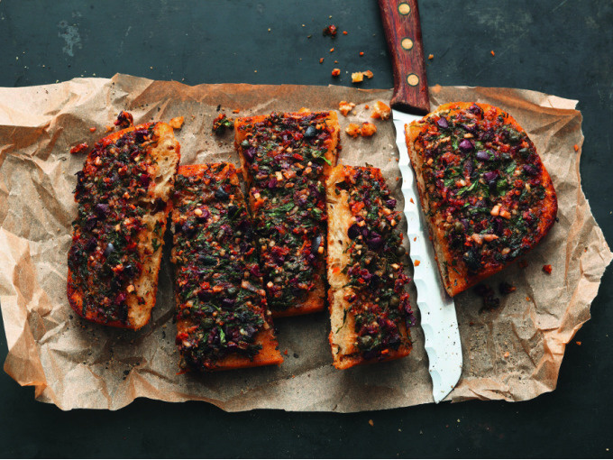  Ciabatta alla puttanesca


