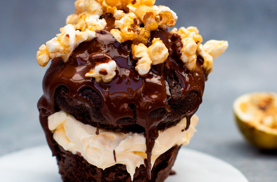  Chokolade Muffinburger
