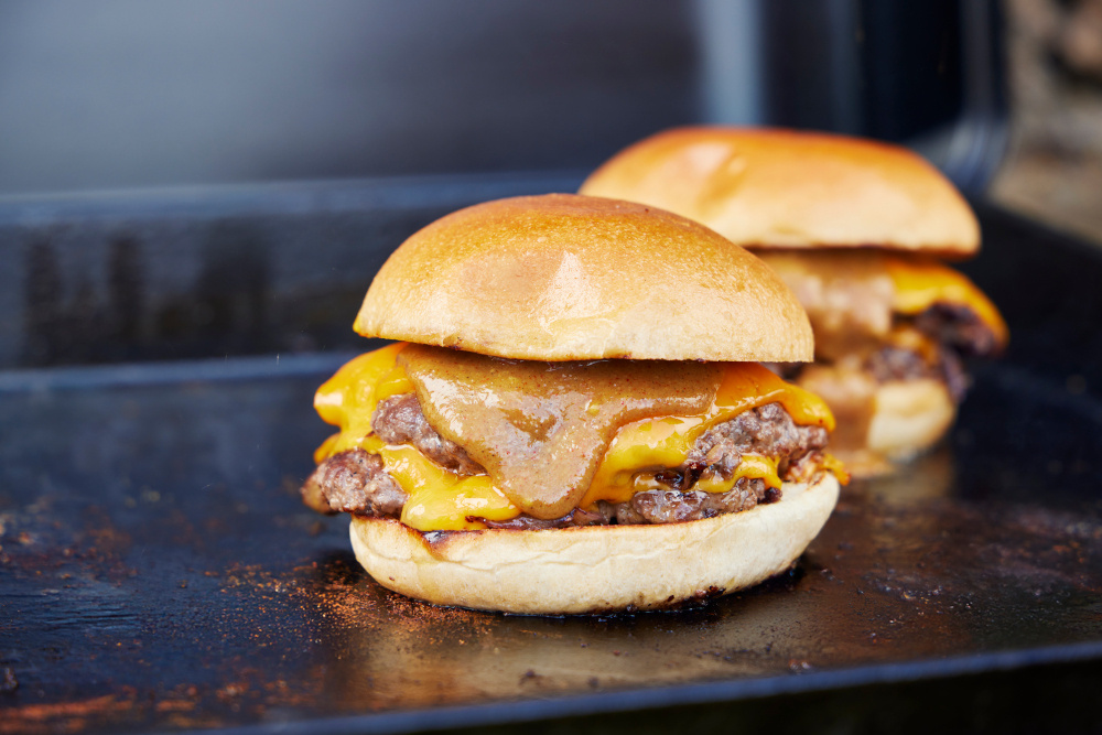  smash Oklahoma Onion Burger

