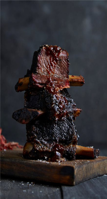  Côtes de bœuf audacieuse


