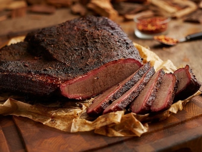  Poitrine de b&oelig;uf fum&eacute;e

